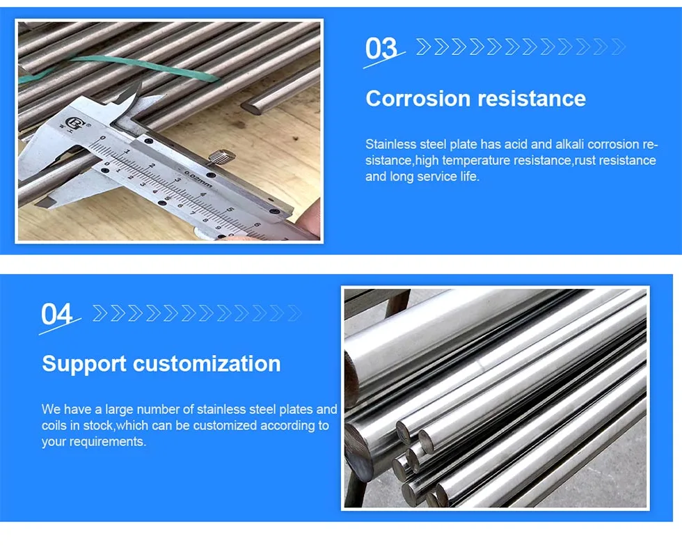 316 Hot-rolled Stainless Steel Round Bars